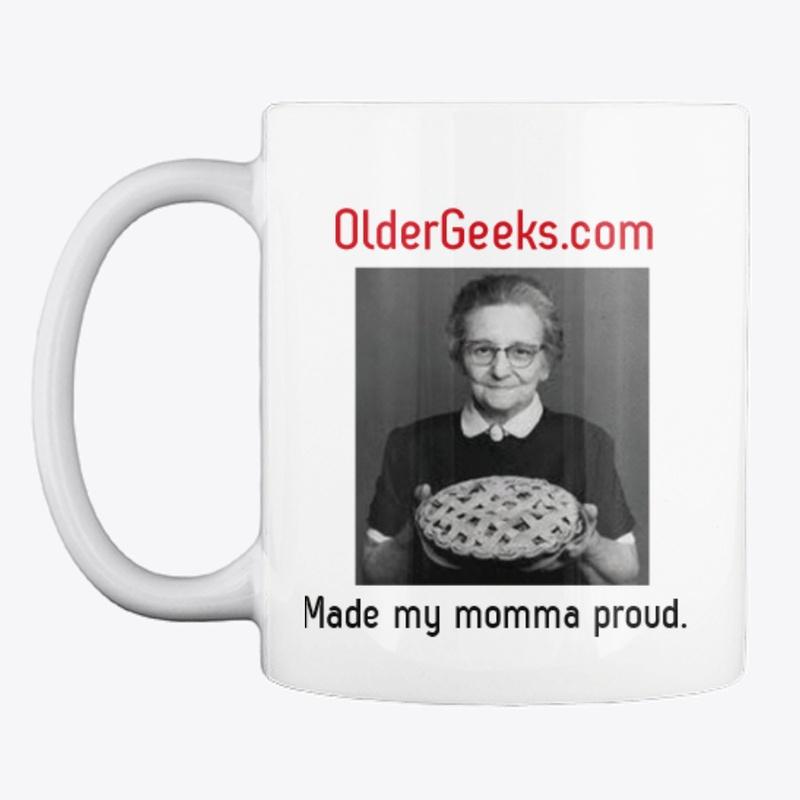 OlderGeeks.com Momma Proud Mug